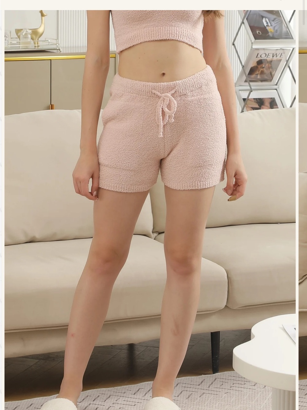 Pink Comfyluxe Shorts size M/L